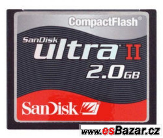 2GB Sandisk CompactFlash Ultra II – fotografie 1