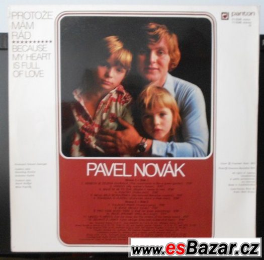 Prodam LP Pavel Novák – fotografie 2