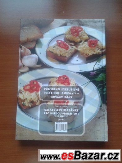 Velká kniha - kuchařka Saláty a pomazánky – fotografie 2
