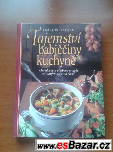 NOVÁ Kniha - Kuchařka Tajemství babiččiny kuchyně – fotografie 1