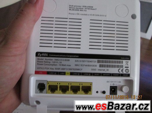 Wifi modem Zyxel – fotografie 3