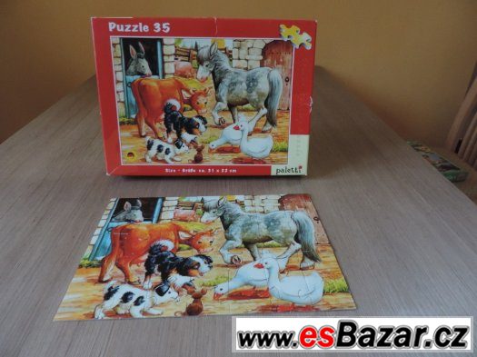 puzzle zvířata – fotografie 1
