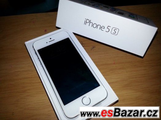 Apple iPhone 5S stříbrný 16gb 2 roky starý TOP stav – fotografie 3