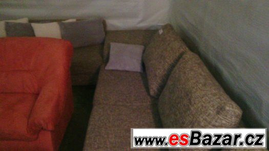 moderní velka rohova sedací souprava 400cm na 250cm na 160cm – fotografie 3