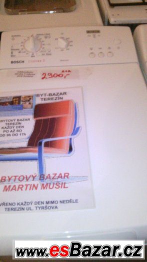 pračka Bosch max 5 vrchem po repasu AKCE VIZ POPIS – fotografie 1