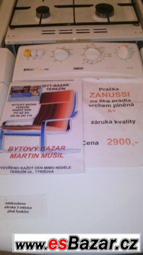 pračka Zanussi po repasu Akce viz popis – fotografie 1