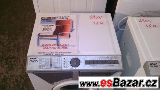 mini pračka na 3,5 kg pradla super stav ,záruka dva kusy – fotografie 1