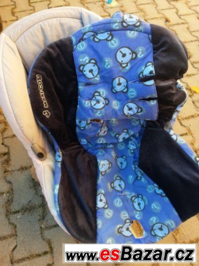 Zachovalá sedačka Maxi Cosi Priorifix s IsoFix, potah navíc – fotografie 1