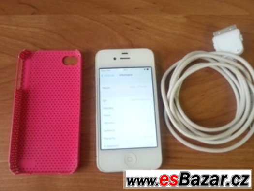 Zachovalý, plně funkční Apple iPhone 4, 32 GB – fotografie 1