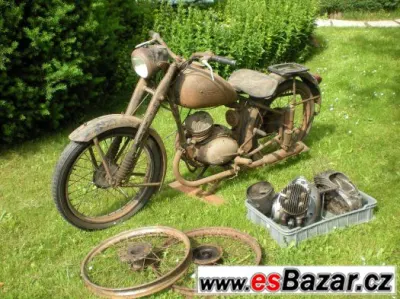 koupím staré moto do sbírky