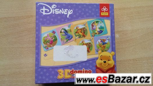 3D domino Medvídek Pú od Disneye – fotografie 1