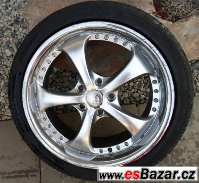 BMW - hliníková letní kola 18" typ RS - pneu 70%