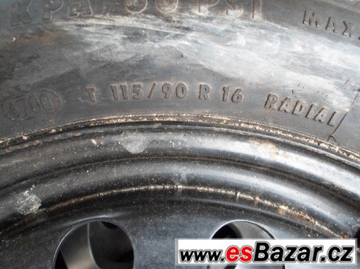 Dojezdové kolo BMW (dojezdovka) 16" – fotografie 3