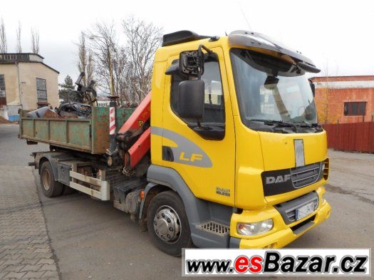Prodám DAF 45.210 kontejner + HR Palfinger – fotografie 2