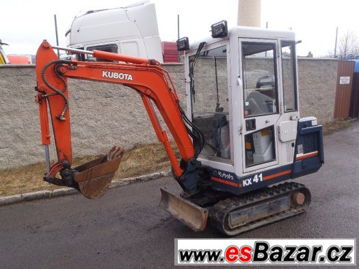 Prodám rypadlo Kubota KX 41 – fotografie 1