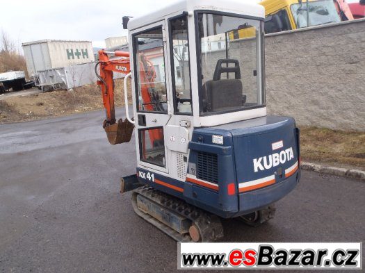 Prodám rypadlo Kubota KX 41 – fotografie 3