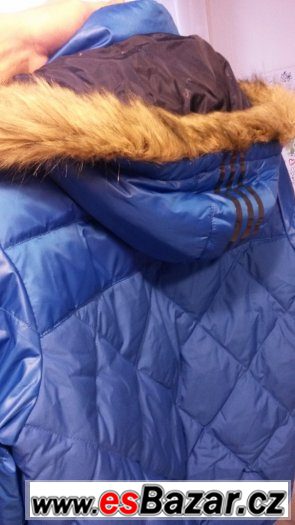 Pánská bunda Adidas NEO Down Jacket zimní / podznimní – fotografie 4