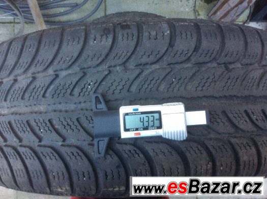 Zimní sada kol 15", 5x100, Sava Eskymo S3 195/65 R15 – fotografie 2