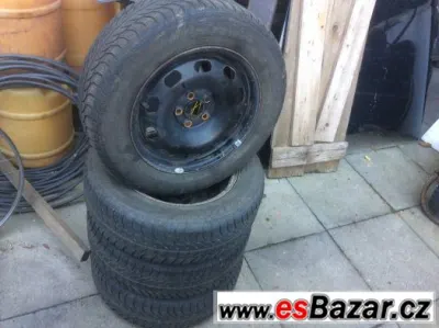 Zimní sada kol 15", 5x100, Sava Eskymo S3 195/65 R15