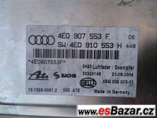 Audi A8 2004+ jednotka zdvihu – fotografie 2