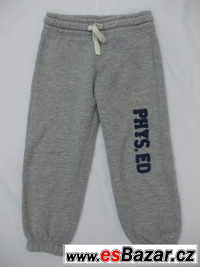 Šedé tepláčky H&M L.O.G.G. - velikost 98 / 2 - 3 roky – fotografie 1