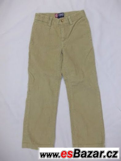Manšestrové kalhoty CHAPS EST. 1978 - vel. 5 let – fotografie 1
