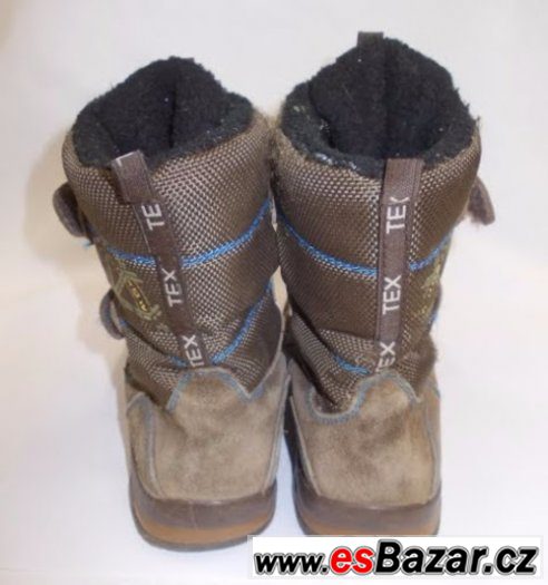 Dětské zimní boty / sněhule - vel. 29, stélka 17,5 cm – fotografie 4