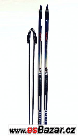 Běžky ALPINA IMPULSE 200 cm + hůlky – fotografie 1