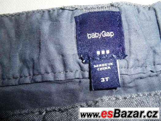 Plátěné kalhoty GAP - Baby Gap vel. 3T – fotografie 2