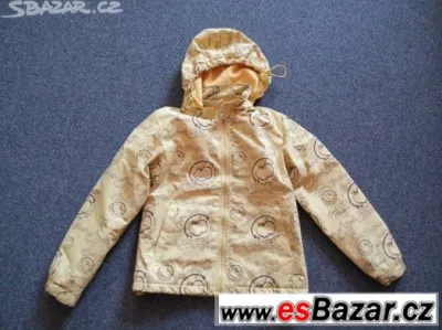 dívčí žlutá bunda