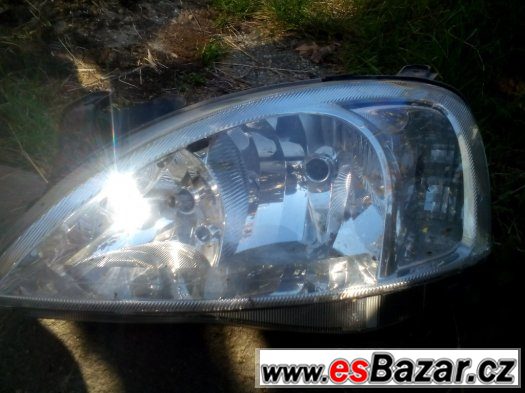 LP světlo original Opel Corsa C ulomen držák – fotografie 1