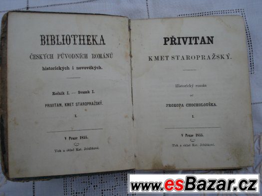 PŘIVITAN - Kmet Staropražský vydán r. 1855. – fotografie 1