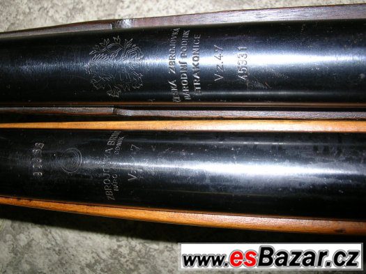 2x Vojenská vzduchovka vzor VZ 47 CZ 2 kusy prodám – fotografie 3