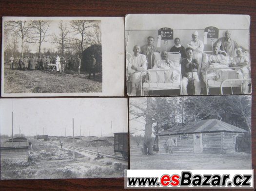 RU pohledy,vojenské pohlednice 25ks+6ks fota – fotografie 1