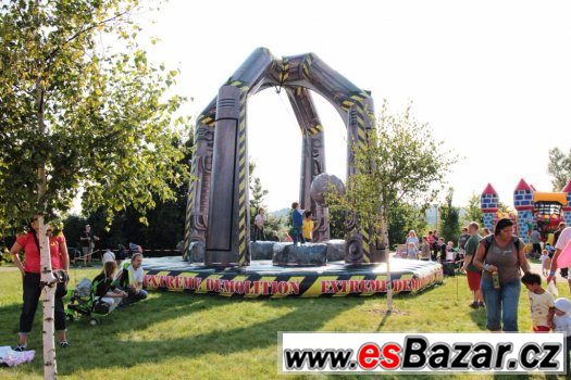Nafukovací atrakce Bourací kladivo – fotografie 4
