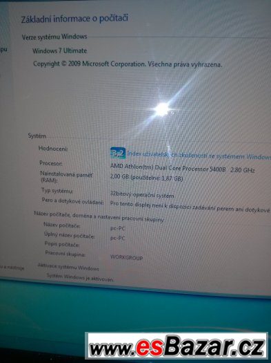 prodam pc hp amd athlon dual core procesor5400b 2.80ghz – fotografie 2