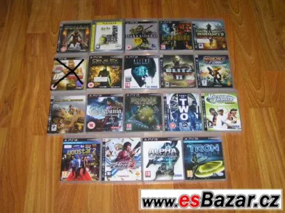 Prodám herní pecky na Playstation 3