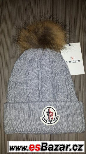 Moncler nová čepice s bambulí – fotografie 4