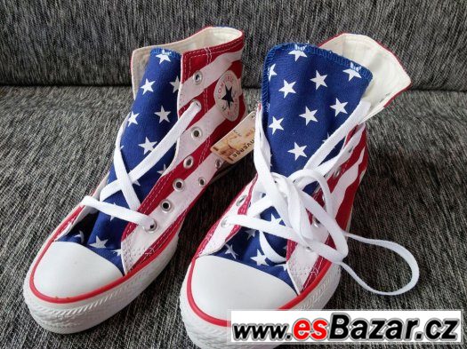 Converse nové kecky USA americké kecky – fotografie 1