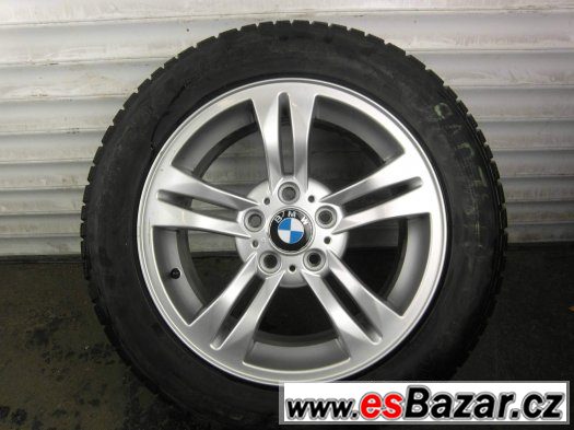 BMW X3 - Originální 17" alu kola - 5x120 - Zimní pneu – fotografie 1