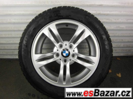 BMW X3 - Originální 17" alu kola - 5x120 - Zimní pneu – fotografie 3