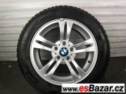 BMW X3 - Originální 17" alu kola - 5x120 - Zimní pneu – fotografie 4