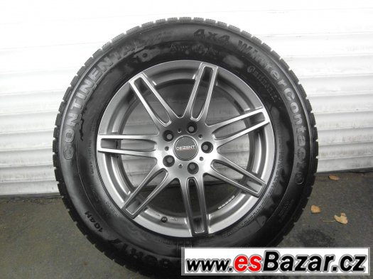 Audi Q5 - 17" alu kola - 5x112 - ET 35 - Zimní pneu – fotografie 1