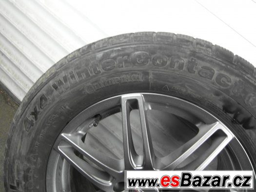 Audi Q5 - 17" alu kola - 5x112 - ET 35 - Zimní pneu – fotografie 5