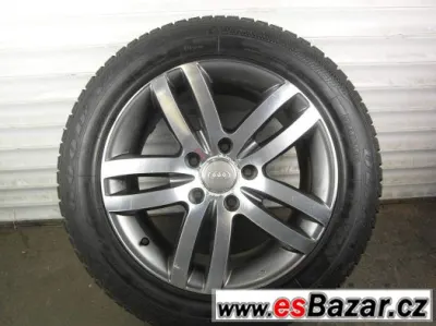 Audi Q7 - Originální 18" alu kola - 5x130 - Zimní pneu