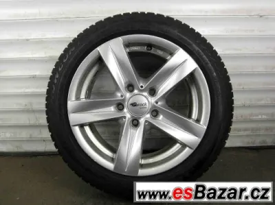 BMW - 1 - 16" alu kola - 7Jx16 - 5x120 - Zimní pneu