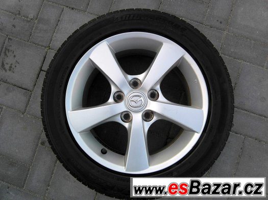 Mazda 3 - Originální 16" alu kola - 5x114,3, - Letní – fotografie 1
