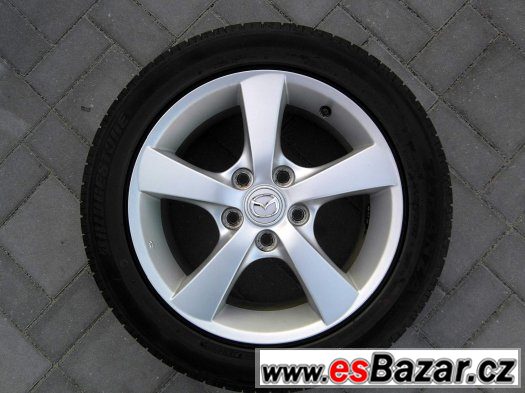 Mazda 3 - Originální 16" alu kola - 5x114,3, - Letní – fotografie 3