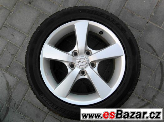 Mazda 3 - Originální 16" alu kola - 5x114,3, - Letní – fotografie 4