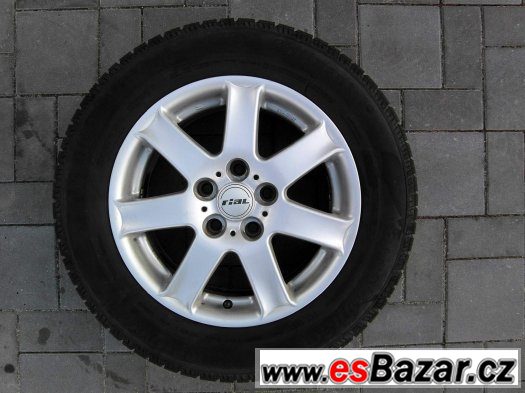 16" alu kola disky - 5x120 - ET 20 - Letní 205/65R16C – fotografie 4
